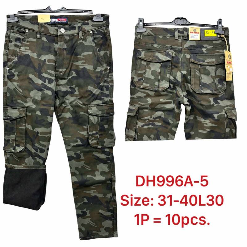 Spodnie jeansy meskie Roz 31-40, 1 Kolor Paczka 10 szt